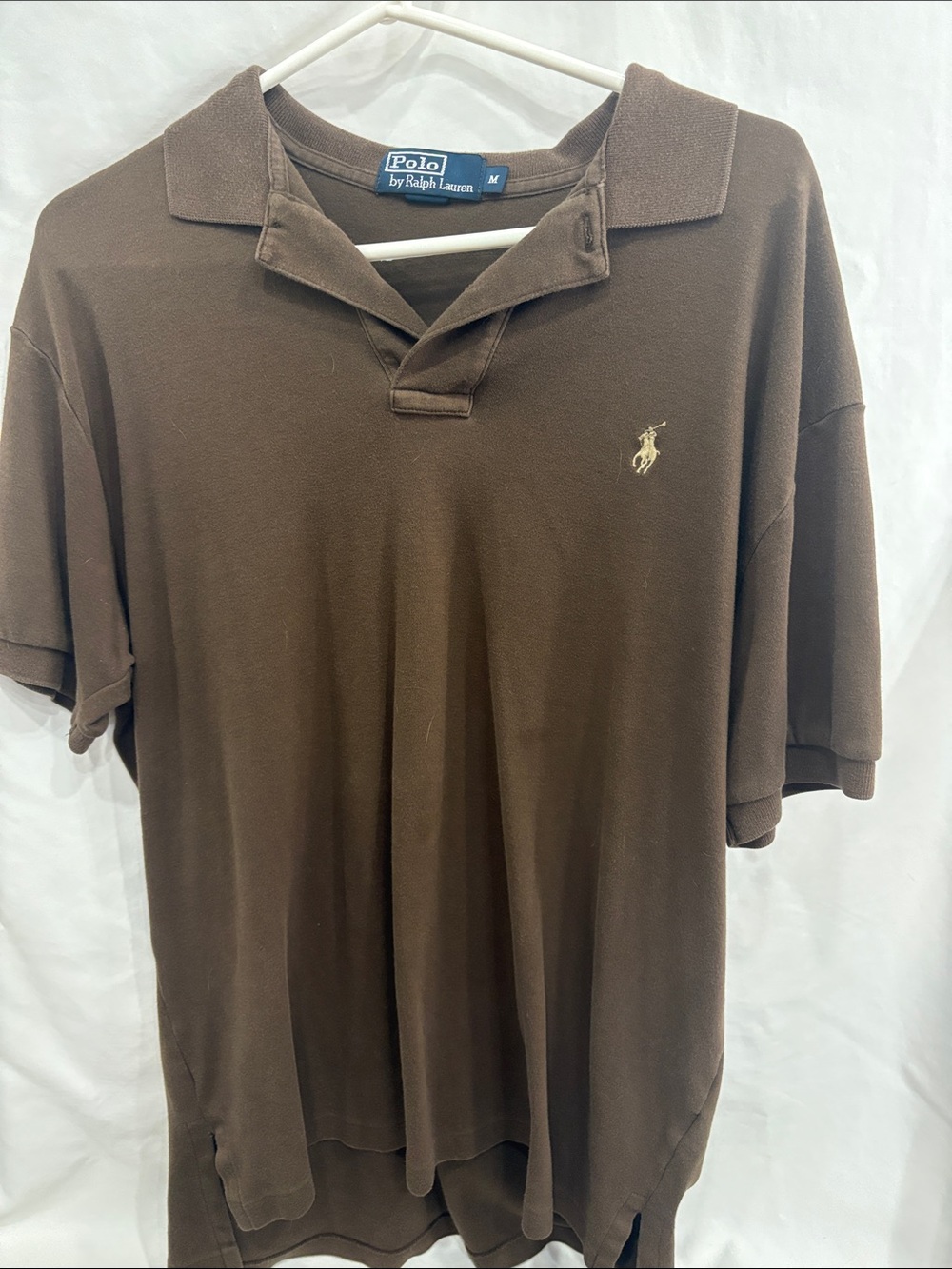 Polo by Ralph Lauren Brown Short-Sleeve Polo Shirt